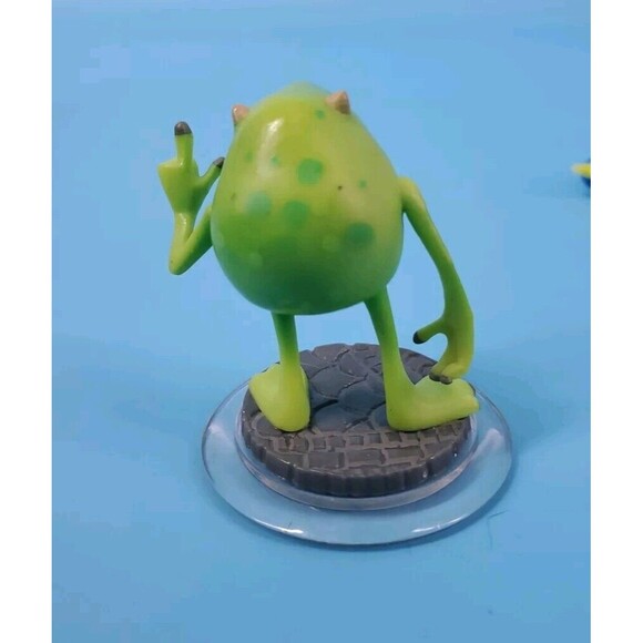 Disney Infinity 1.0 Character: MIKE WAZOWSKI Monsters Inc  Cake Topper Figure - Picture 3 of 7